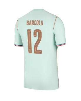 Billige Fotballdrakt Frankrike Bradley Barcola #12 Replika Bortedrakt VM 2026 Kortermet Billige Fotballdrakt Frankrike Bradley Barcola #12 Replika Bortedrakt VM 2026 Kortermet